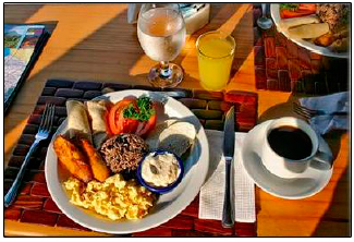 typical breakfast Costa Rica